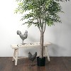 Sullivans 6'8"H Artificial Smilax Polyester Tree Green - 3 of 3