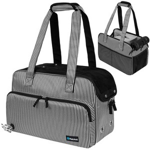 PetAmi Small Dog Purse Carrier, Soft Portable Pet Puppy Cat Travel Handbag Tote, Airline Approved Breathable Pockets Fleece Bed - 1 of 4