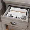 Buffet Sideboards, Kitchen Storage Cabinet, Large Storage Sideboard With 3 Drawers and 2 Doors - 4 of 4