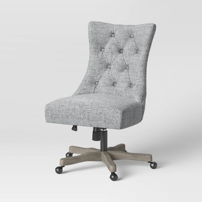 Atkins Tufted Back Office Chair Light Gray - Threshold™