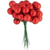 Northlight Red Shatterproof Ball Ornament Christmas Pick - 6.75" - Red - 4 of 4
