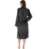 PAVILIA Womens Housecoat Zip Robe, Fleece Zipped Up Front Bathrobe, Plush Warm Long Zipper House Coat Lounger Pockets - 2 of 4