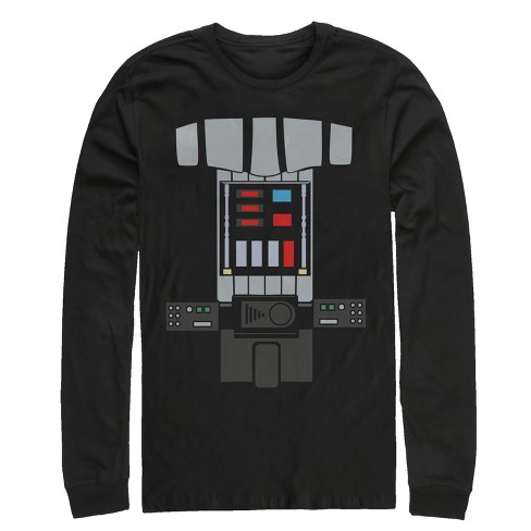 Men's Star Wars Darth Vader Long Sleeve Shirt : Target