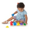 Melissa & Doug Classic Wooden Toy Bundle - Pound-A-Peg, Stack and Sort Board - image 3 of 3