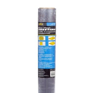 M-D Clear Indoor and Outdoor Vinyl Sheeting 36 in. W X 25 ft. L - 1 of 1