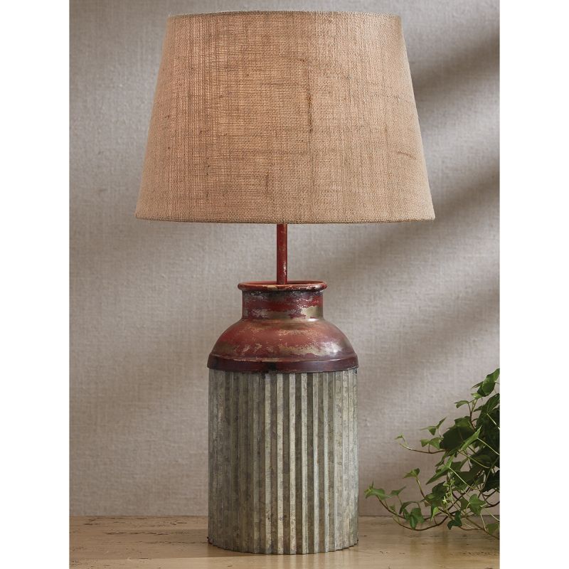 Park Designs Crimped Canister Lamp With Shade, 2 of 4