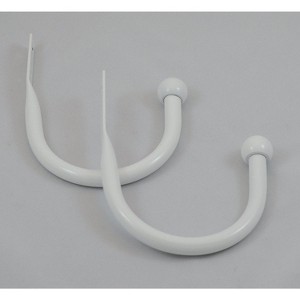 Set of 2 Urbanest Steel Drapery Holdbacks - 5 Finishes - 1 of 1
