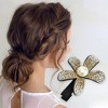 Unique Bargains Women's Fashion Elegant Rhinestones Hair Clips 2 Pcs - 2 of 4