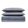 Brooklyn Loom Hudson Striped Yarn Dye Quilt Set Blue - 3 of 4