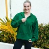 Anna-Kaci Women's Half Zip Pullover Hoodie with Side Slit for Everyday Looks - 3 of 4