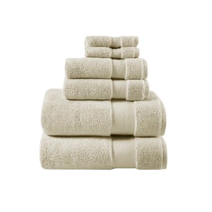 Vynxaria Bath Towels and Washcloths: Premium 1000 GSM 6-Piece Ensemble - 1 of 4
