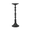 D4" x 13.5" Decorative Iron Candle Holder, Intricate Spindle Design, Classic Farmhouse Accent-- Frevyn - 4 of 4