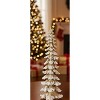 Glittering Gold Pine Tree with Snow Flocking – 34.5" by Melrose - 2 of 3