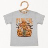 It's Fall Y'all Pumpkin Cowboy - Youth Short Sleeve Graphic T-Shirt and Toddler Short Sleeve Graphic T-Shirt - 2 of 3