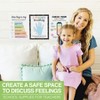Hadley Designs Colorful Dark Calming Corner and Feelings Chart Posters, Set of 9 - 3 of 4