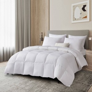 All Seasons Cotton Blend Down Fiber Comforter - Beautyrest - 1 of 4