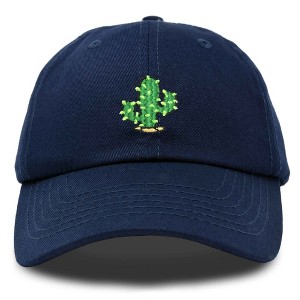 Dalix Cactus Embroidered Cap Cotton Succulent Baseball Hat Plant Adjustable Womens - 1 of 4