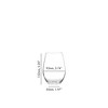 Riedel (Set of 2) 21.875 fl oz O Wine Tumbler Syrah/Shiraz Wine Glasses - 3 of 4
