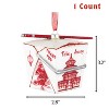Every Day is Christmas Glass Blown Decoration Cute Hand Made Figurines Christmas Tree Ornament - 2 of 4