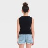 Girls' Ribbed Sweater Tank Top - art class™ - 2 of 3
