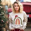 Simply Sage Market Women's Graphic Sweatshirt Boho Ho Ho Ho Rainbow - 2 of 4