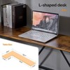 Karl Home Black Twin Loft Bed with L Shaped Desk for Kids Teens, Metal Bunk Bed with 3 Storage Drawers - 4 of 4