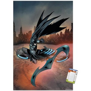 Trends International DC Comics Batman - Batman throwing Batarang Unframed Wall Poster Prints - 1 of 4