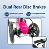 KneeRover Fusion Patented Knee Scooter Crutch Alternative with 4 Wheel Steering - 4 of 4