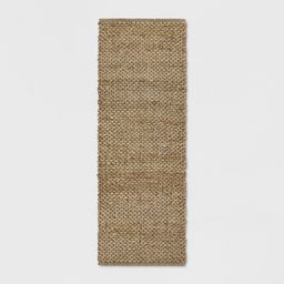 Woven Runner Rug Solid Neutral - Threshold™