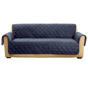 Non-Slip/Waterproof Sofa Furniture Protector Storm Blue - Sure Fit