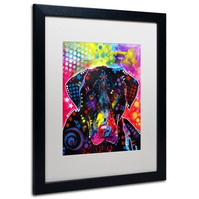 Trademark Fine Art -Dean Russo 'The Labrador' Matted Framed Art
