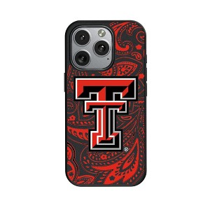 NCAA Big 12 Universities Paisley MagSafe Compatible Cell Phone Case for Apple iPhone - 1 of 4