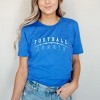 Simply Sage Market Women's Football Junkie Short Sleeve Graphic Tee - 2 of 4