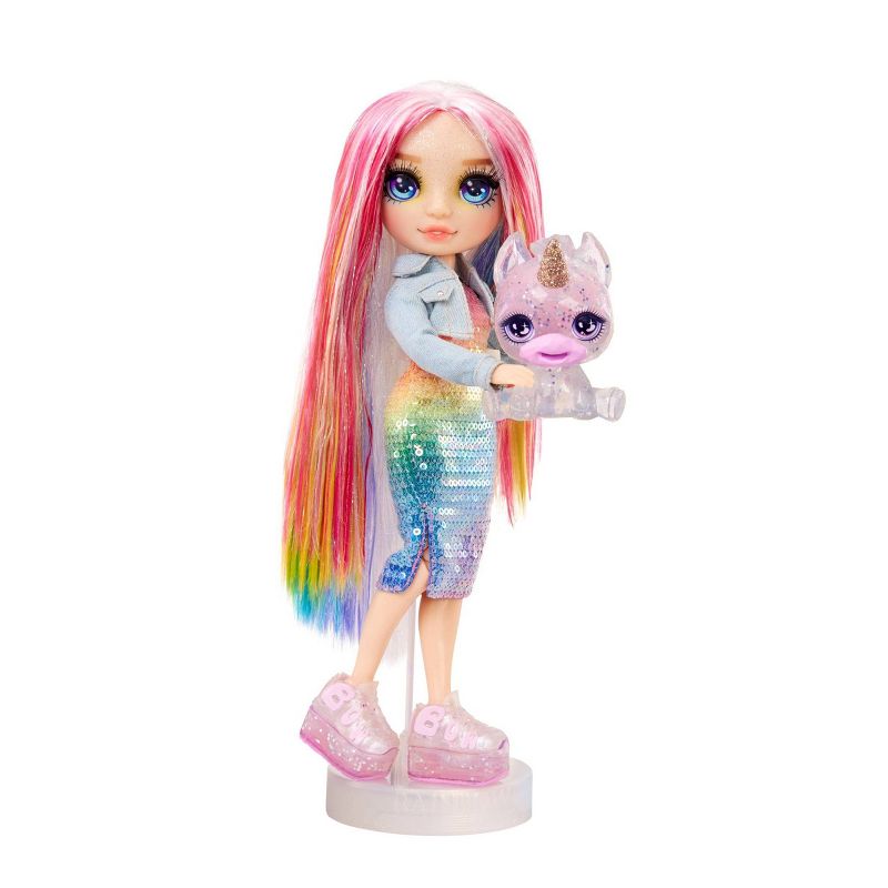 Rainbow High Amaya Rainbow with Slime Kit &#38; Pet 11&#39;&#39; Shimmer Doll with DIY Sparkle Slime, Magical Yeti Pet and Fashion Accessories, 6 of 9