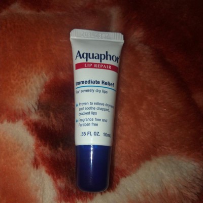 Aquaphor Immediate Relief Lip Repair Balm - 0.35 Fl Oz : Target