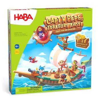 HABA Capt'n Pepe Treasure Ahoy! - A Create Your Own Adventure Legacy Game for Ages 6+