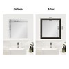 Amanti Art Mirror Makeover Bathroom Mirror Frame Border Kit - Fully Assembled Peel and Stick Frame - Mirror NOT Included - Accent Bronze Narrow Trim - 4 of 4