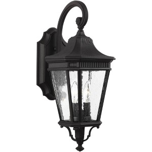 Generation Lighting Cotswold Lane 20 1/2" Black Outdoor Wall Light - 1 of 2
