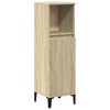 CLIHOME 39.4 in H Bathroom Storage Cabinet Engineered Wood Display Cabinet Home Organiser Furniture With Metal Legs - 2 of 4