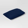 Lumbar cotton jersey quilted puff toss - blue - Room Essentials™ - 3 of 4