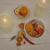 6" 250 Gram Mixed Potpourri- Oranges, Sliced Red Apples, Chiles, Cones, and Jackarandas - 2 of 4