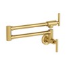 Wall Mounted Pot Filler with Double Handles (Valve Included) - 3 of 4