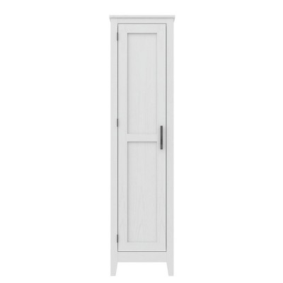 RealRooms Farmhouse Single Door Storage Cabinet