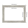 Amanti Art Dove Gray Wash Narrow Framed Magnetic Dry Erase Board - 4 of 4