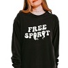 Simply Sage Market Free Spirit Ghost Distressed  Garment Dyed Long Sleeve - 2 of 4