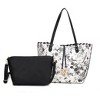 MKF Collection Danielle Reversible Shopper Tote Floral Bag, Crossbody Pouch Handbag Purse by Mia K - 2 of 4