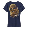 Women's - Star Wars - Chewy Face Short Sleeve Graphic T-Shirt - image 2 of 4