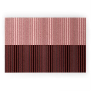 Colour Poems Color Block Lines XVI 36" x 24" Welcome Mat - Society6 - 1 of 4