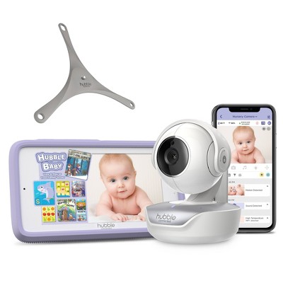 Image of Hubble Connected Nursery Pal Premium Plus Hubble Grip Single Monitor