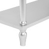 Karl Home Colwell 31.89 inch Glass Top Console Table - 3 of 4